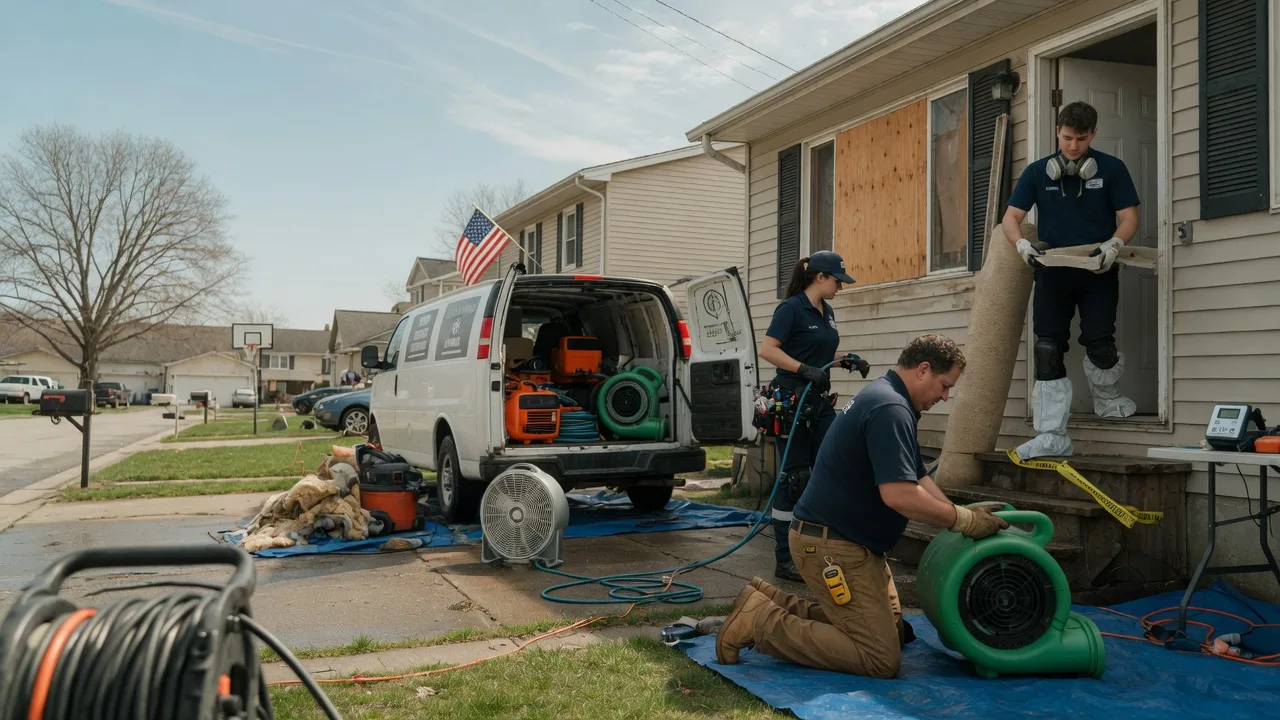 Water Damage Restoration in Bristol, TN near me